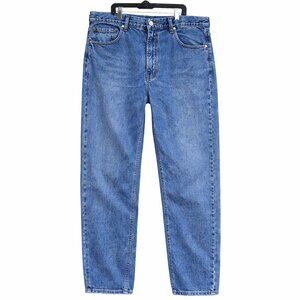 Levis Men 36x34 Jeans 550 Relaxed Fit Medium Wash Denim